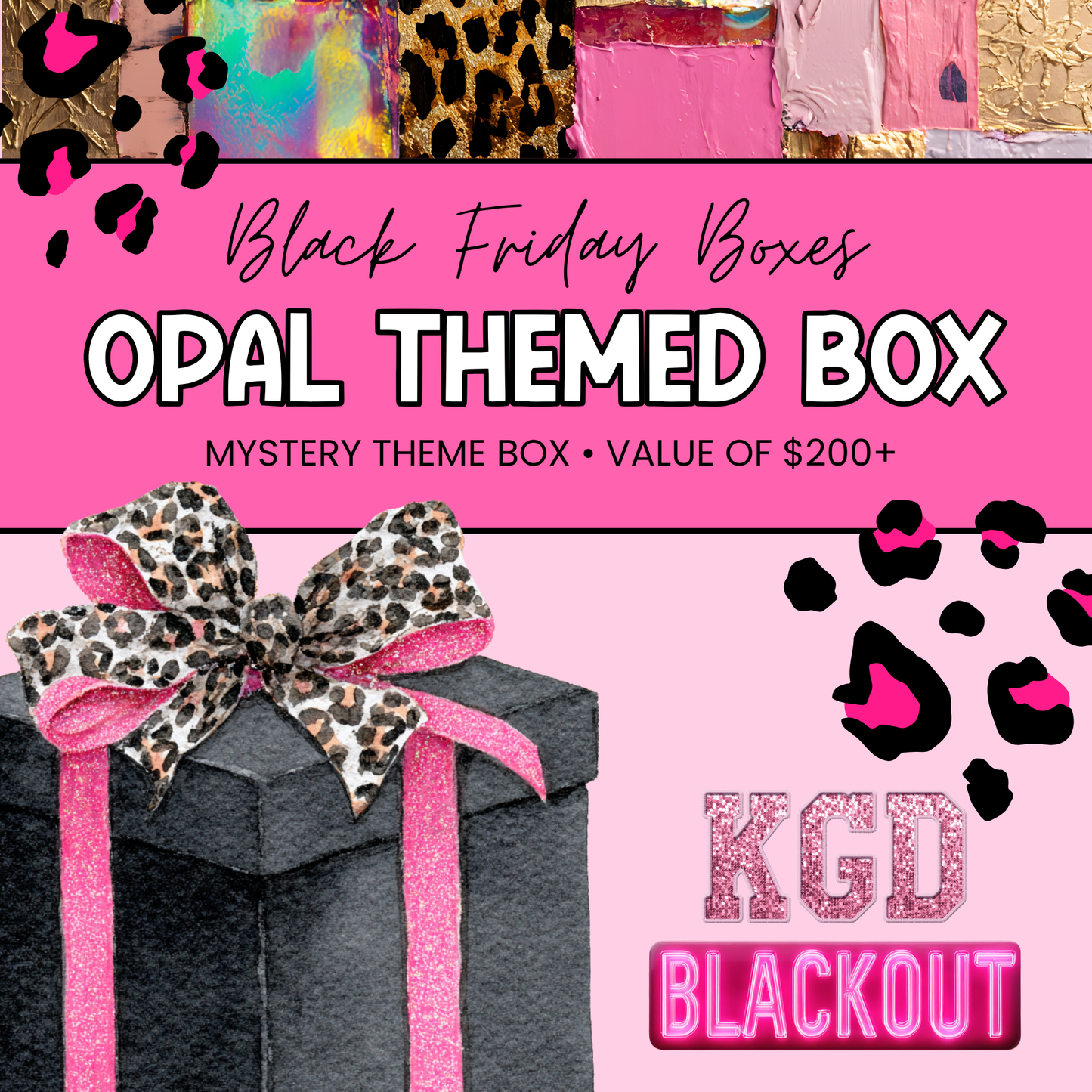 BLACK BOX {OPAL THEMED BOX}