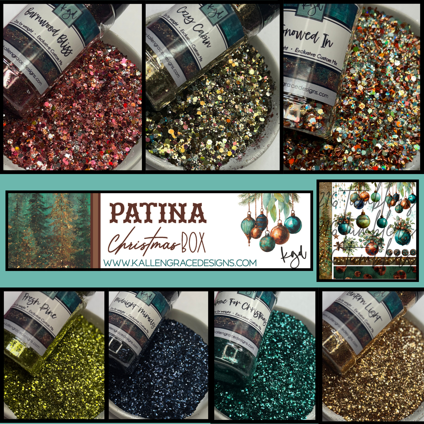 Patina Christmas Box {Full Box}