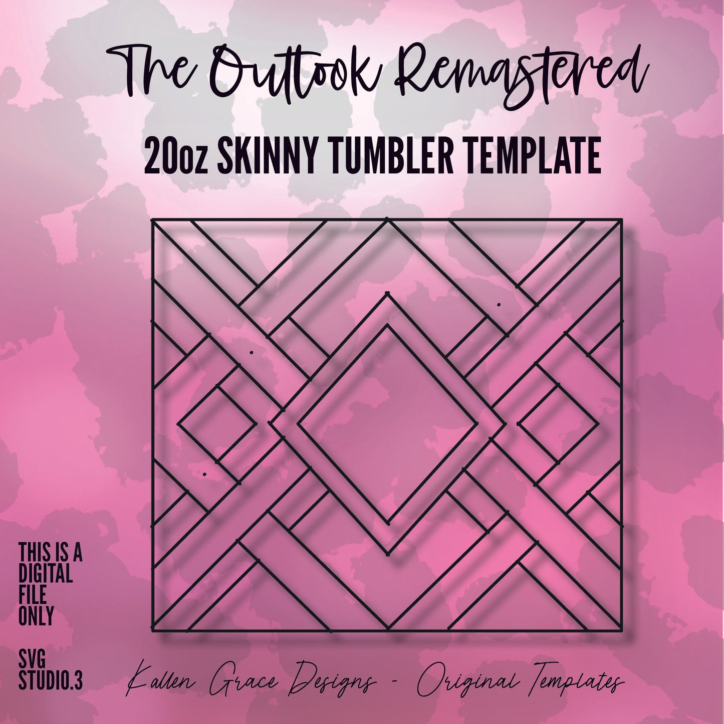 20oz Outlook Remastered Tumbler Template