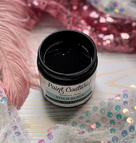 Pitch Black Paint {Choose Size}