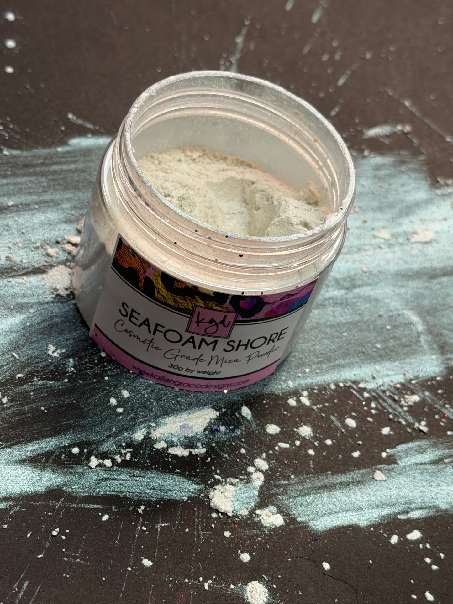 Seafoam Shore {Ghost Pearl Mica Powder}