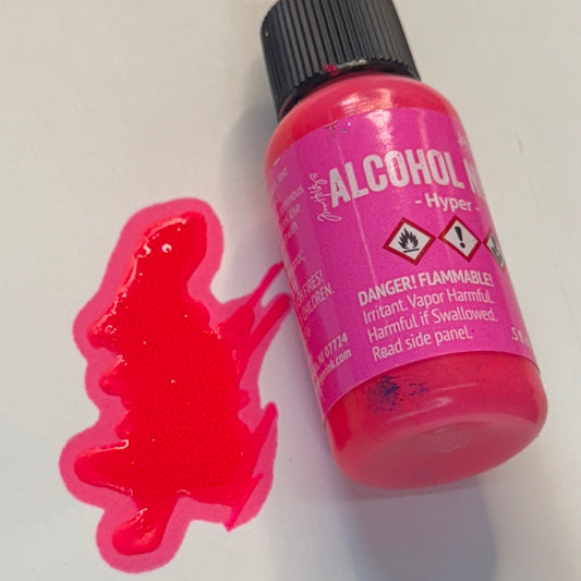 Hyper {Tim Holtz Alcohol Ink - Neon}