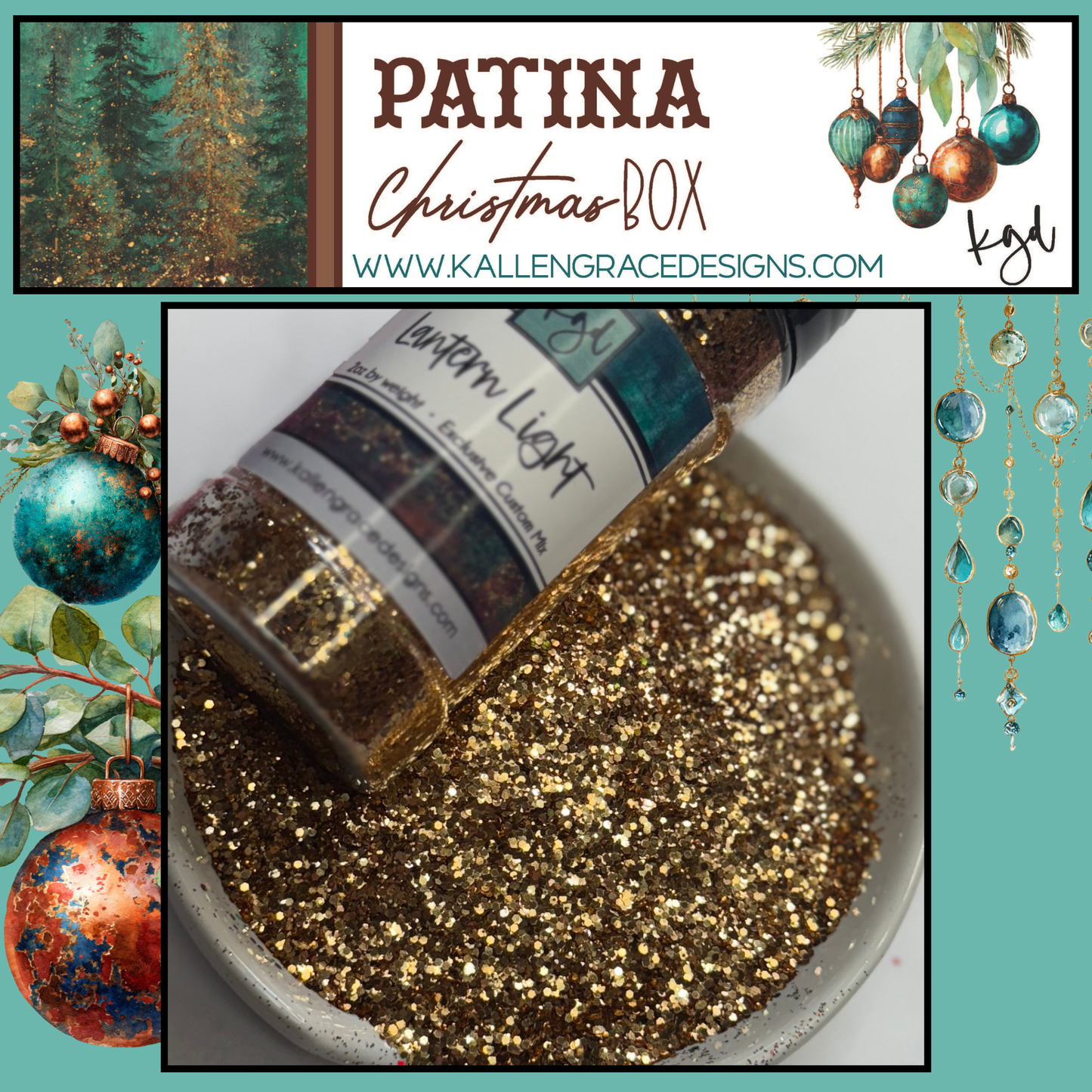 Lantern Light {Mini-Chunk Metallic}