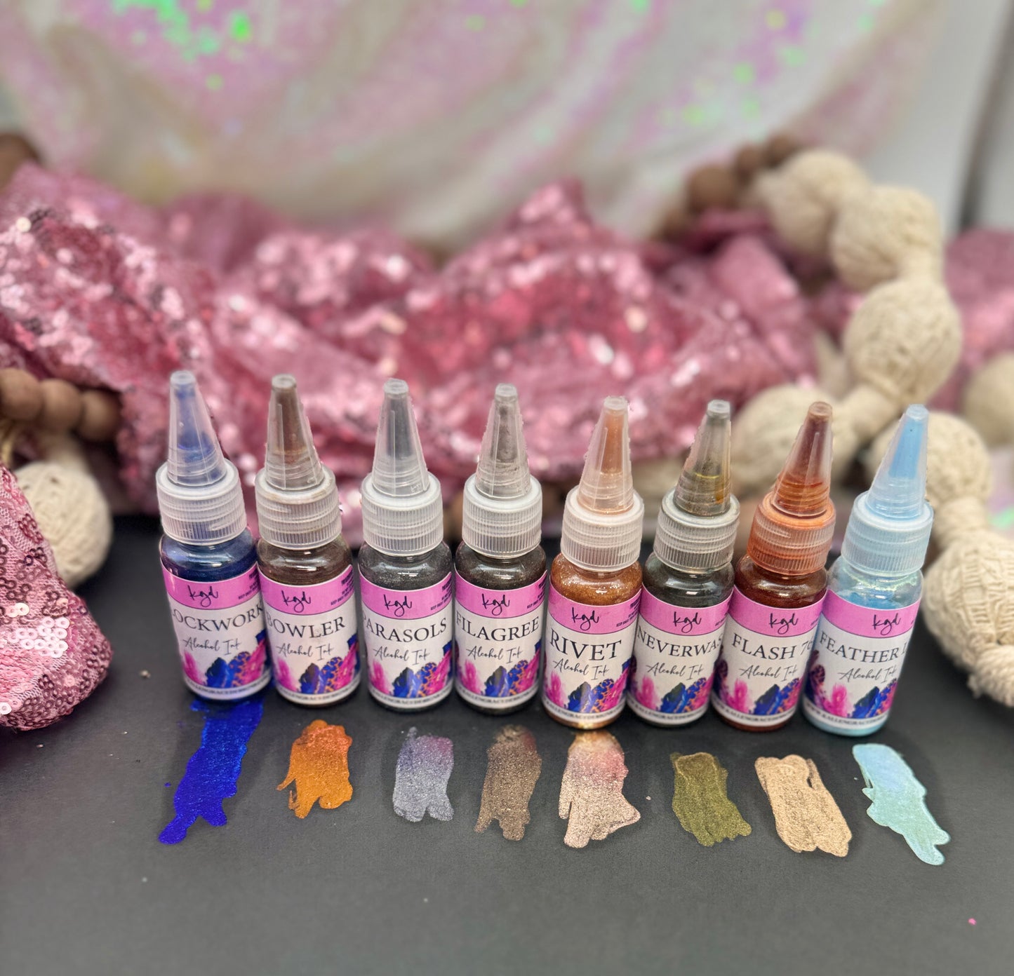 Alcohol Ink Bundle {Steamin w/ GST • Set of 9}