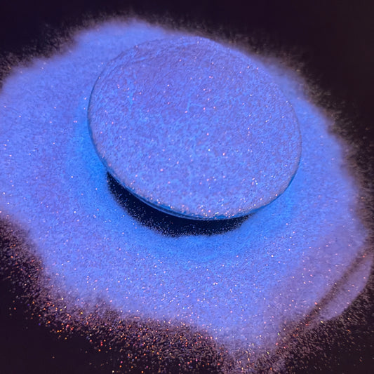 Purple Glow Blue {Fine Glow Glitter}