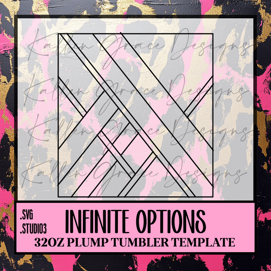 32oz Infinite Options {Tumbler Template}