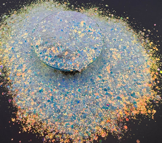 Ice Skates {Chunky Opal Holo}