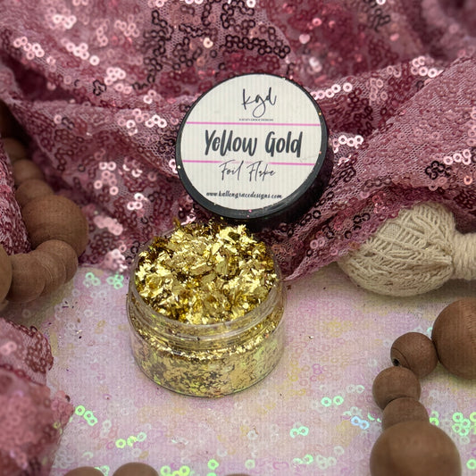 Yellow Gold {Foil Flake}