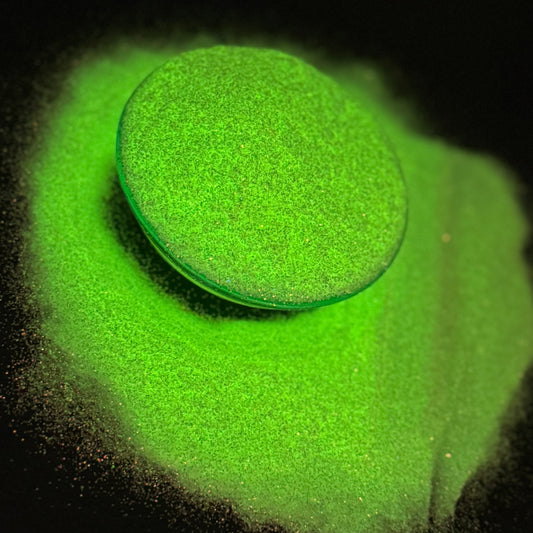 Yellow Glow Green {Fine Glow Glitter}