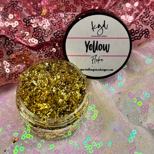 Yellow {Foil Flake}