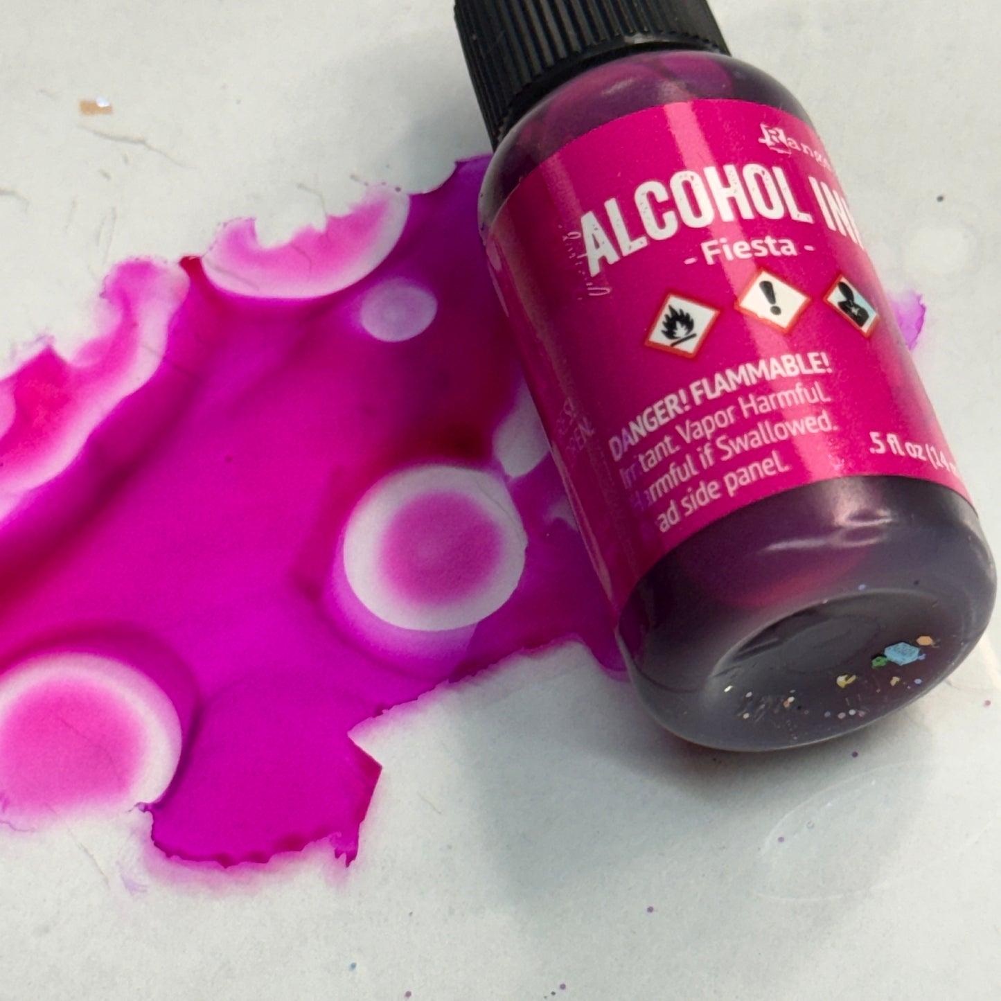 Fiesta {Tim Holtz Alcohol Ink}