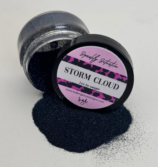 STORM CLOUD  {Sparkle Situation Micro-Glitter}