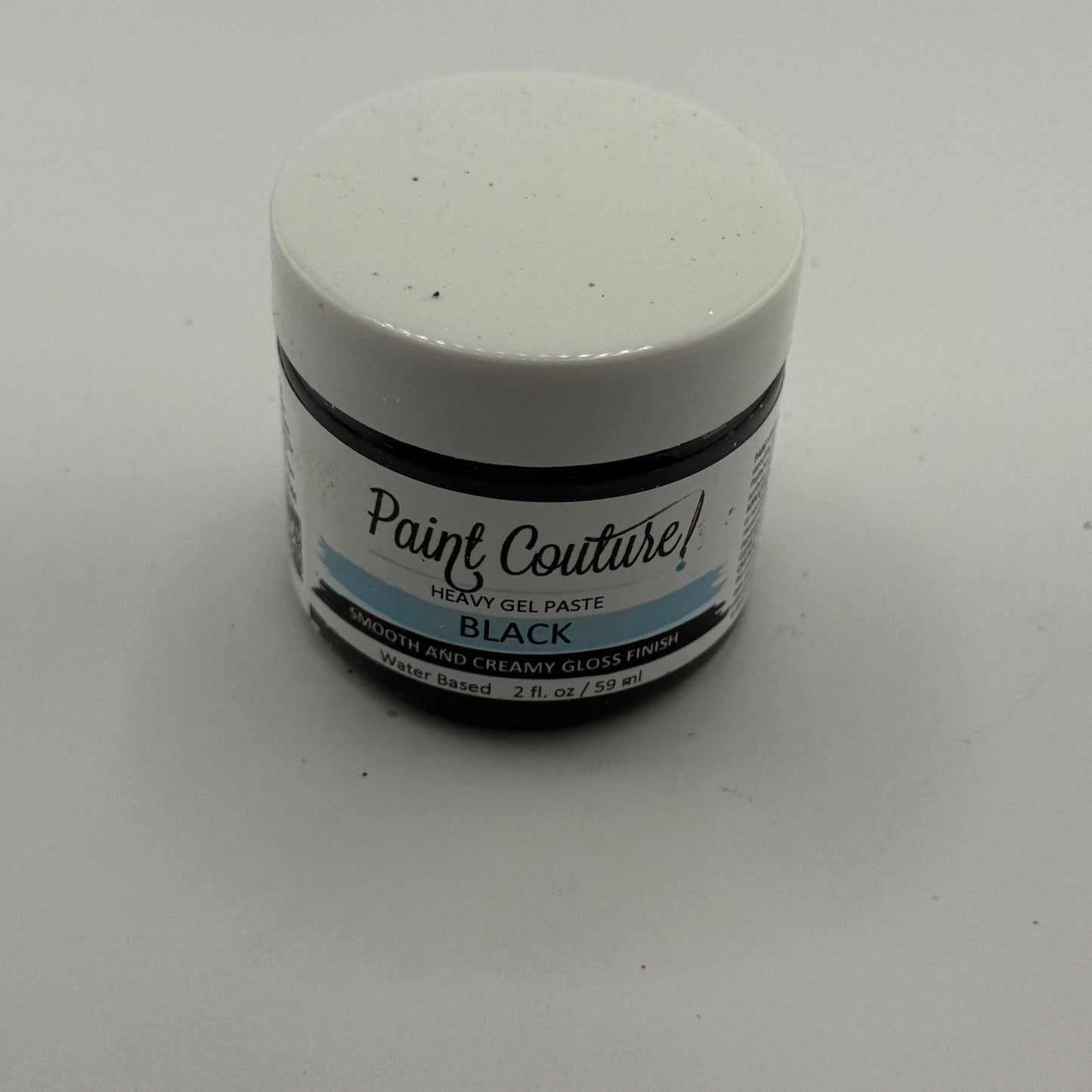 Heavy Gel Paste - Black {Paint Couture} 2oz