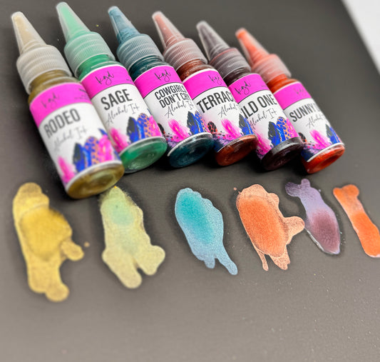 Alcohol Ink {Rodeo Bundle} • Set of 6