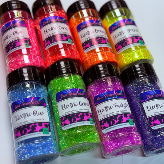 Rave Fusion Neon Glitter Bundle {Fine Custom Mix}