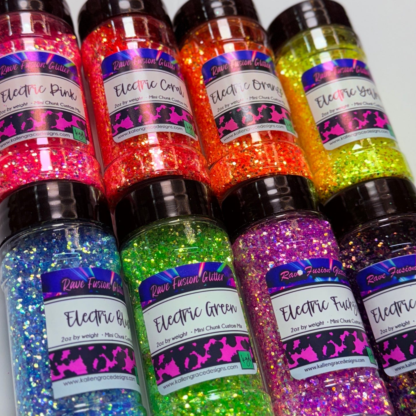Rave Fusion Neon Glitter Bundle {Mini Chunk Custom Mix}