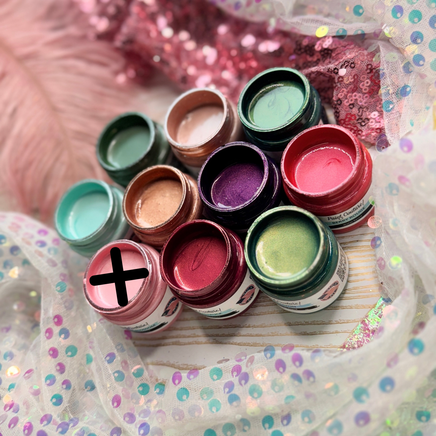 Enchanted Garden Metallic Paint Bundle {1oz - 9 Colors}
