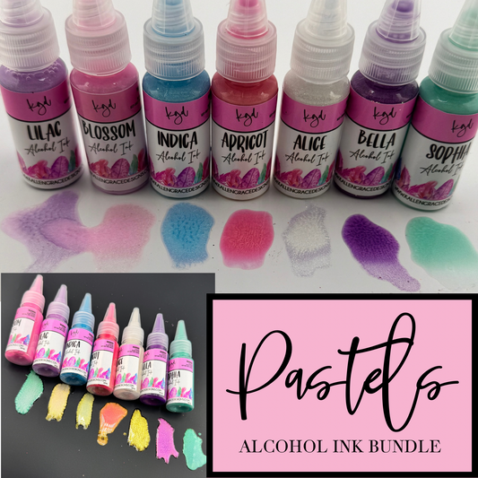 Pastels Alcohol Ink {Bundle} • Set of 7