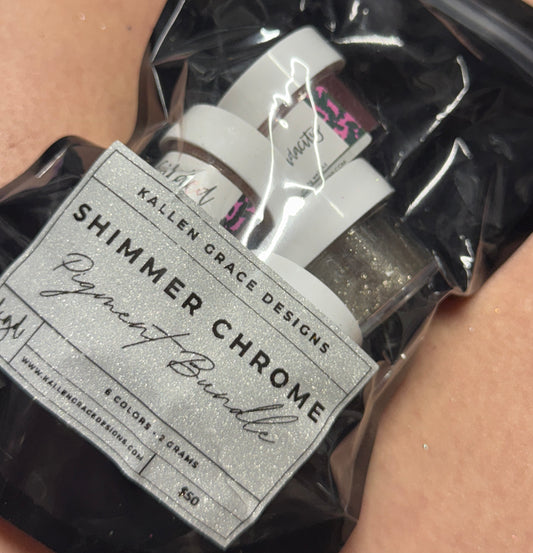 Shimmer Chrome Bundle {6 2g Pigments}