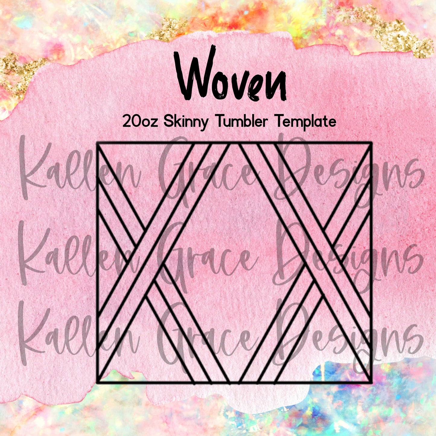 Woven 20oz Template