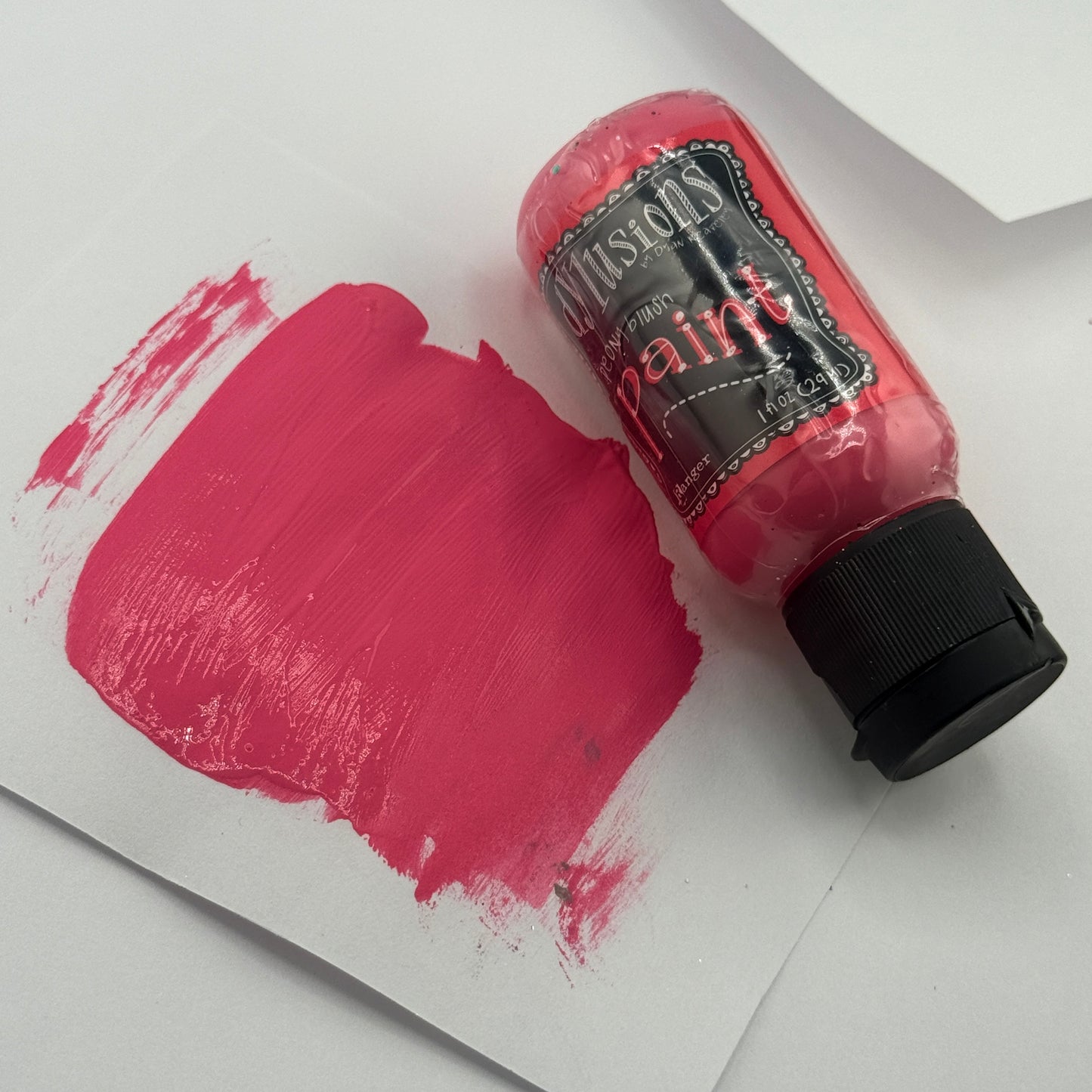 Peony Blush {Dylusions Paint}