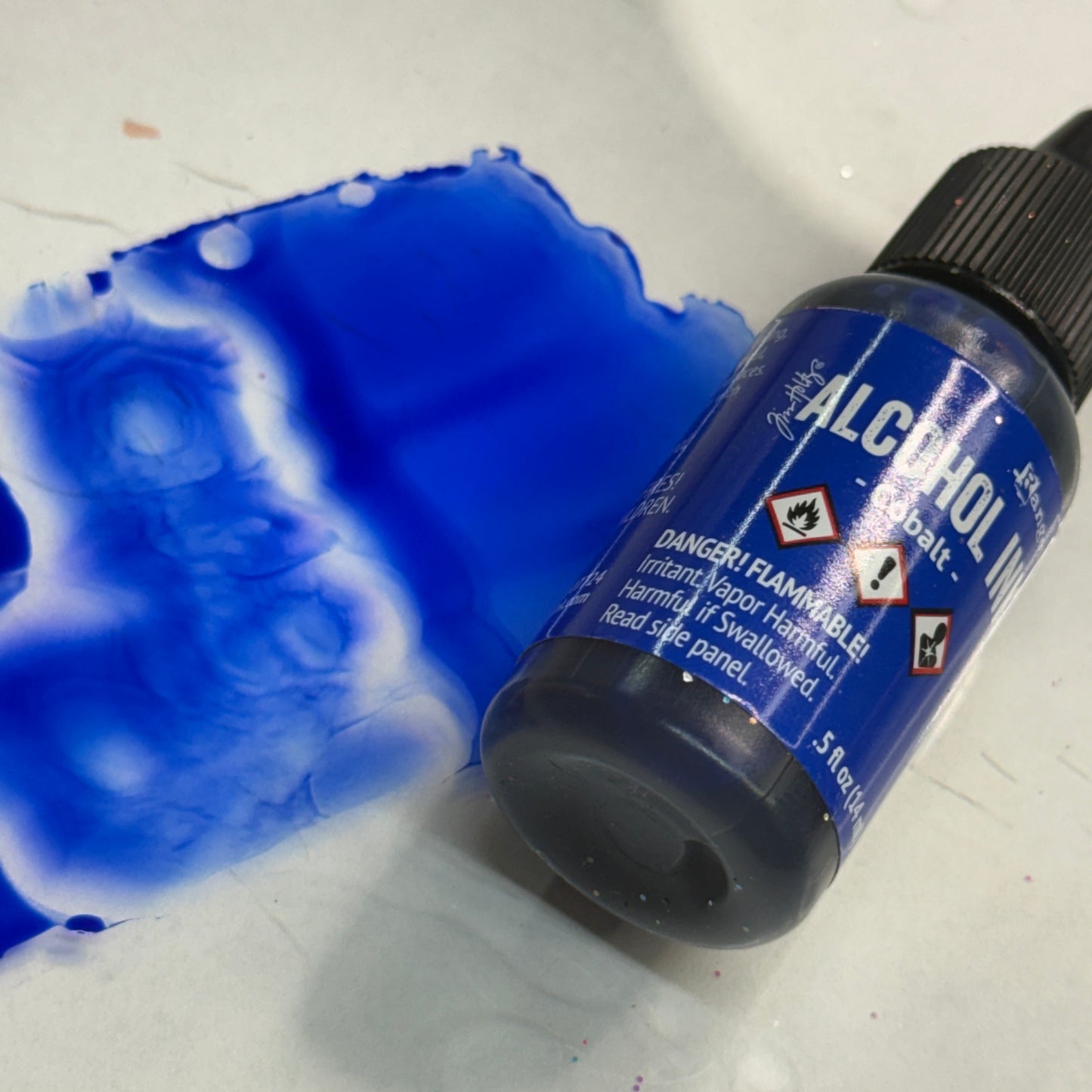Cobalt {Tim Holtz Alcohol Ink}