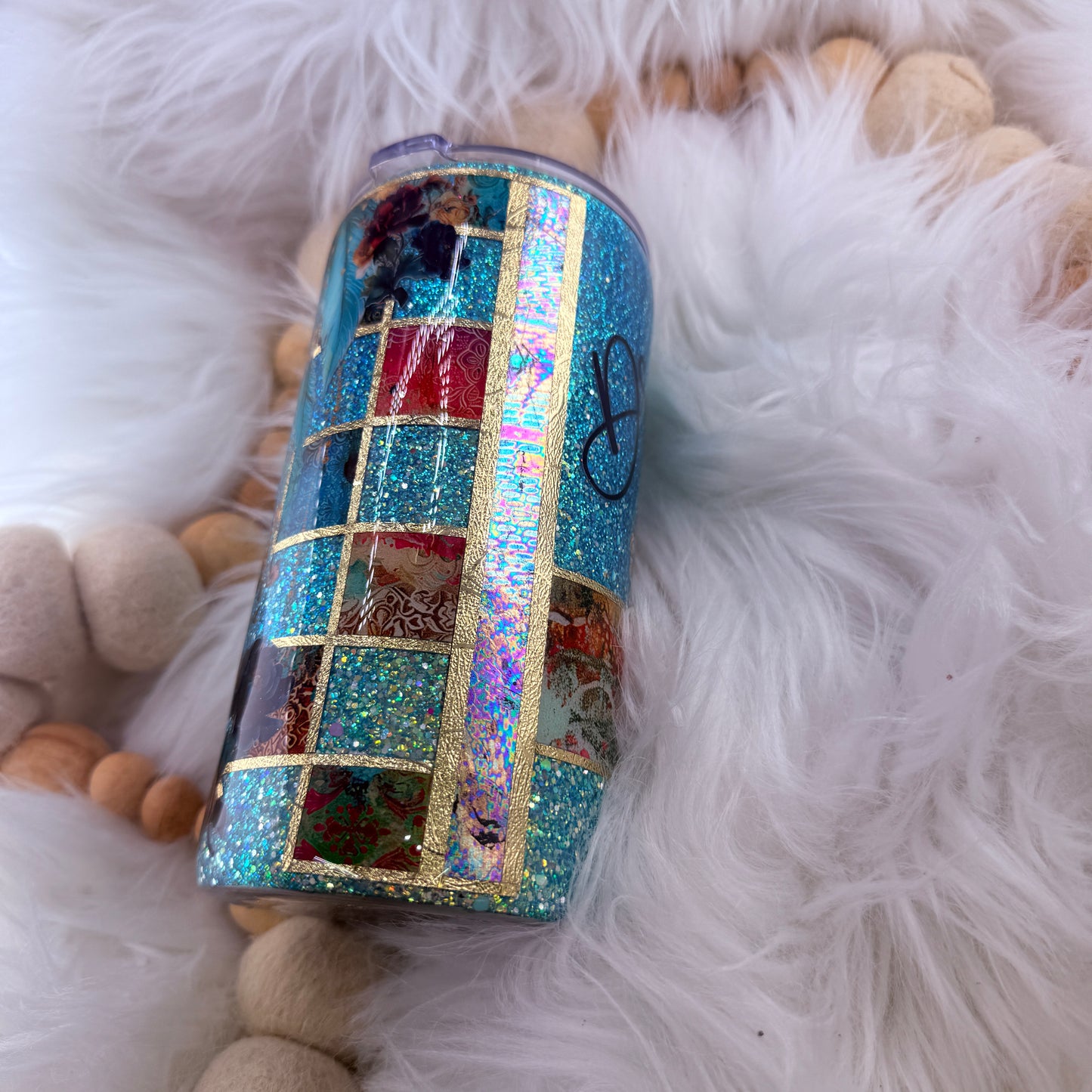 #20 Little Mixed Media Dreamer // 16oz Tipsy