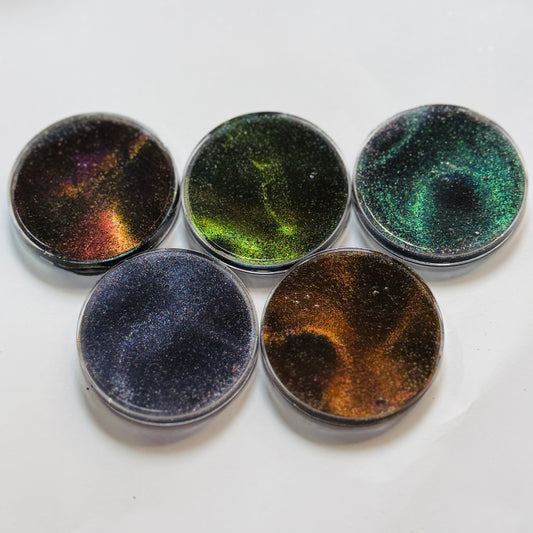 Super Chameleon Magnetic Pigment Bundle // 5 Colors {Choose Size} DOES NOT INCLUDE MAGNET