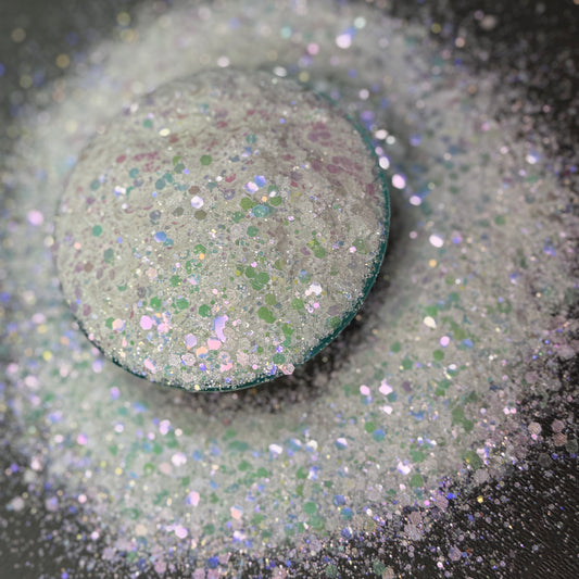 Pure Heart {Literal Glittery Glitter}