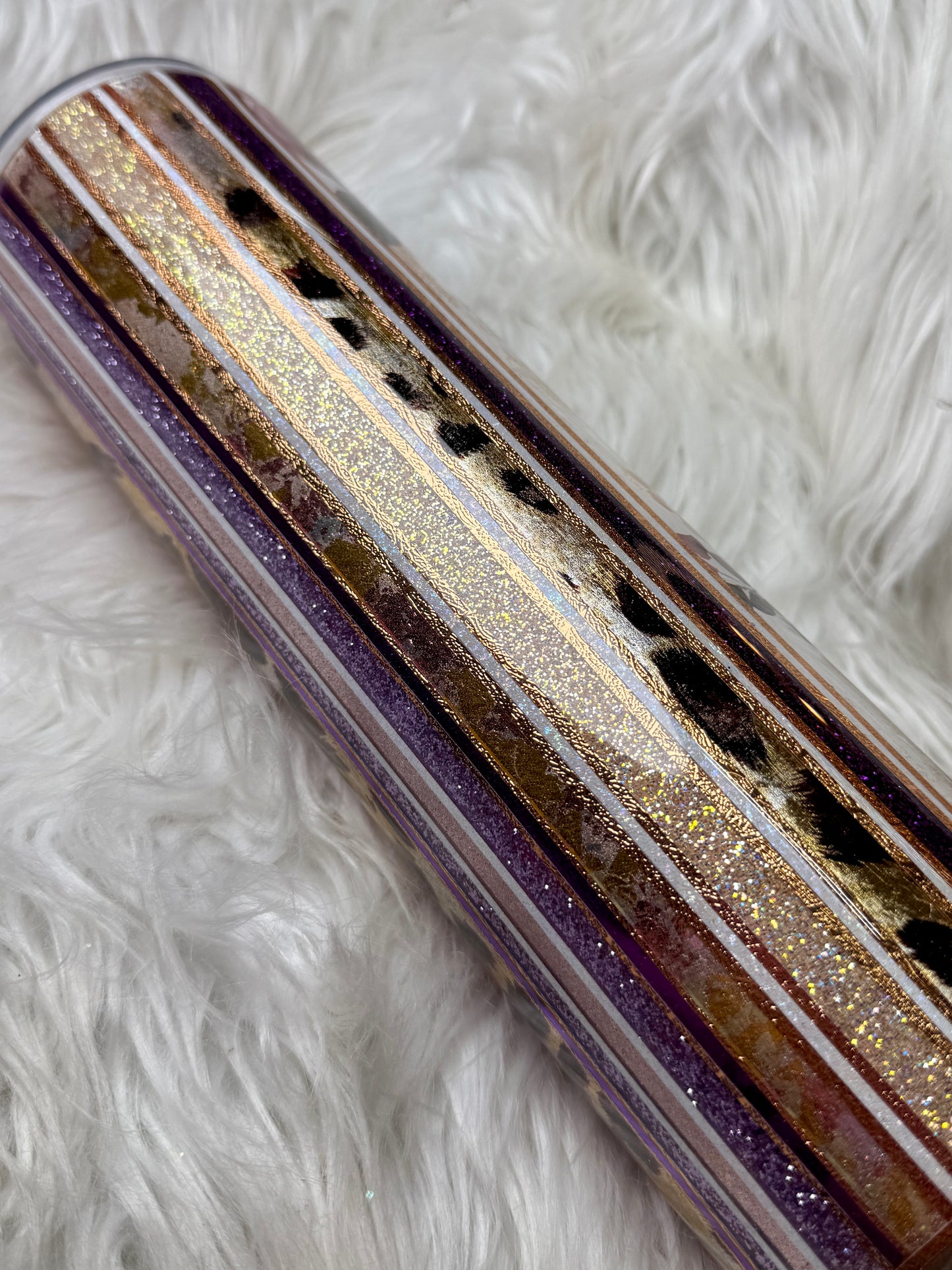 #14 {RTS} Striped floral Tumbler - 32 Plump