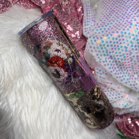 #37 {RTS} Pearl Moon Tumbler -  32 Plump