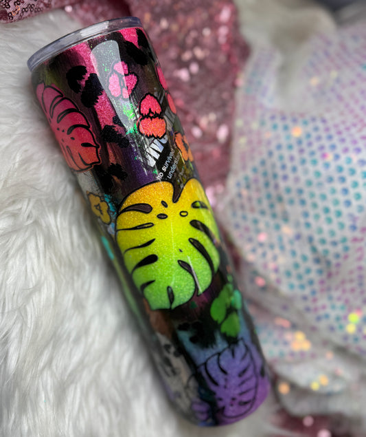 #41 {RTS} Neon Monstera Peek-A-Boo - 32 Plump