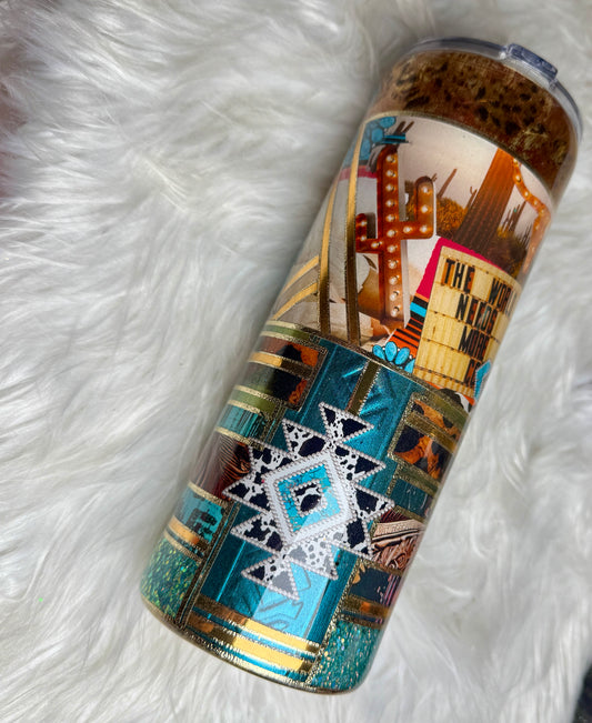 #51 {RTS} Western Mixed Media - 24oz Plump