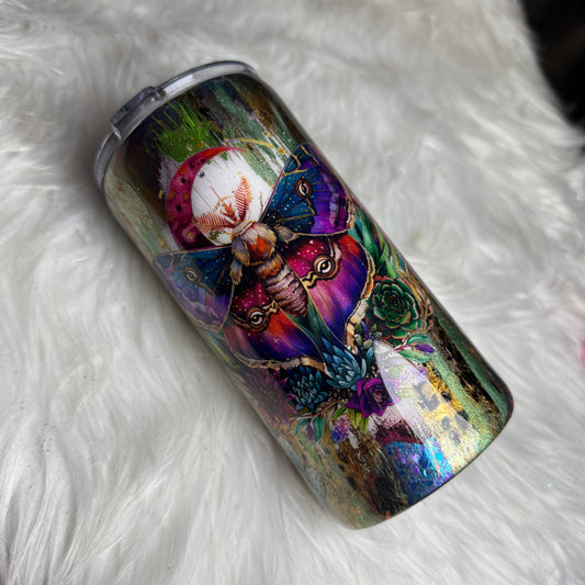 #59 {RTS} Moth throw Down - 16oz Tipsy