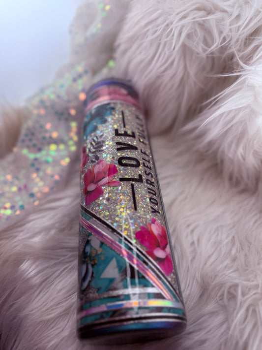 #66 {RTS}  Love Yourself Fully Mixed Media- 32oz Plump