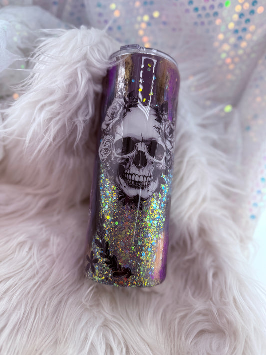 #76 {RTS} Purple Skull Throwdown- 24oz Plump