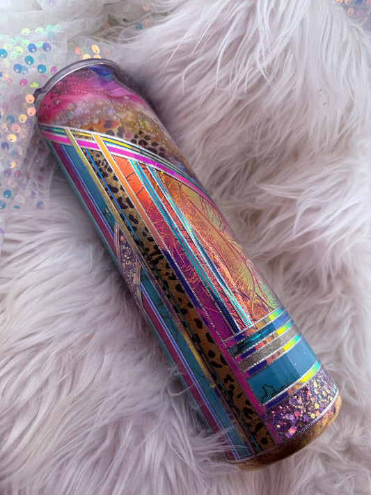 #78 {RTS} Abstract Mixed Media - 32oz Plump