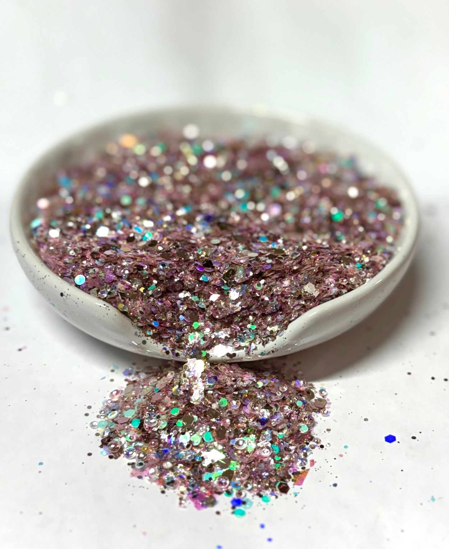 Blush Baddie {VAULT GLITTER MIX 4/10}