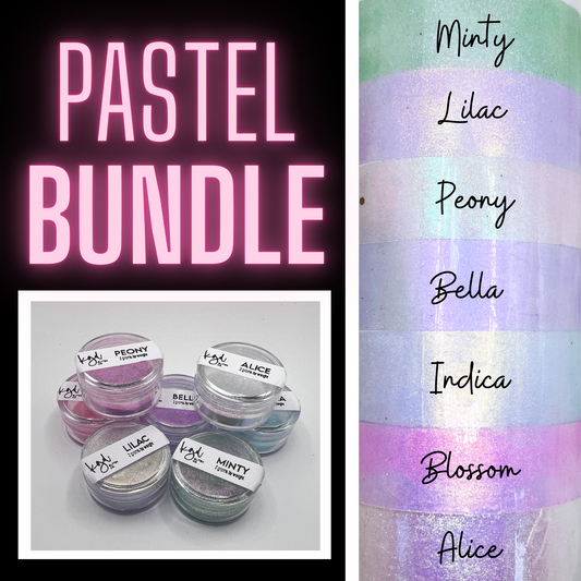 MINI Pastel Pigment Bundles // 2G {4 COLORS}