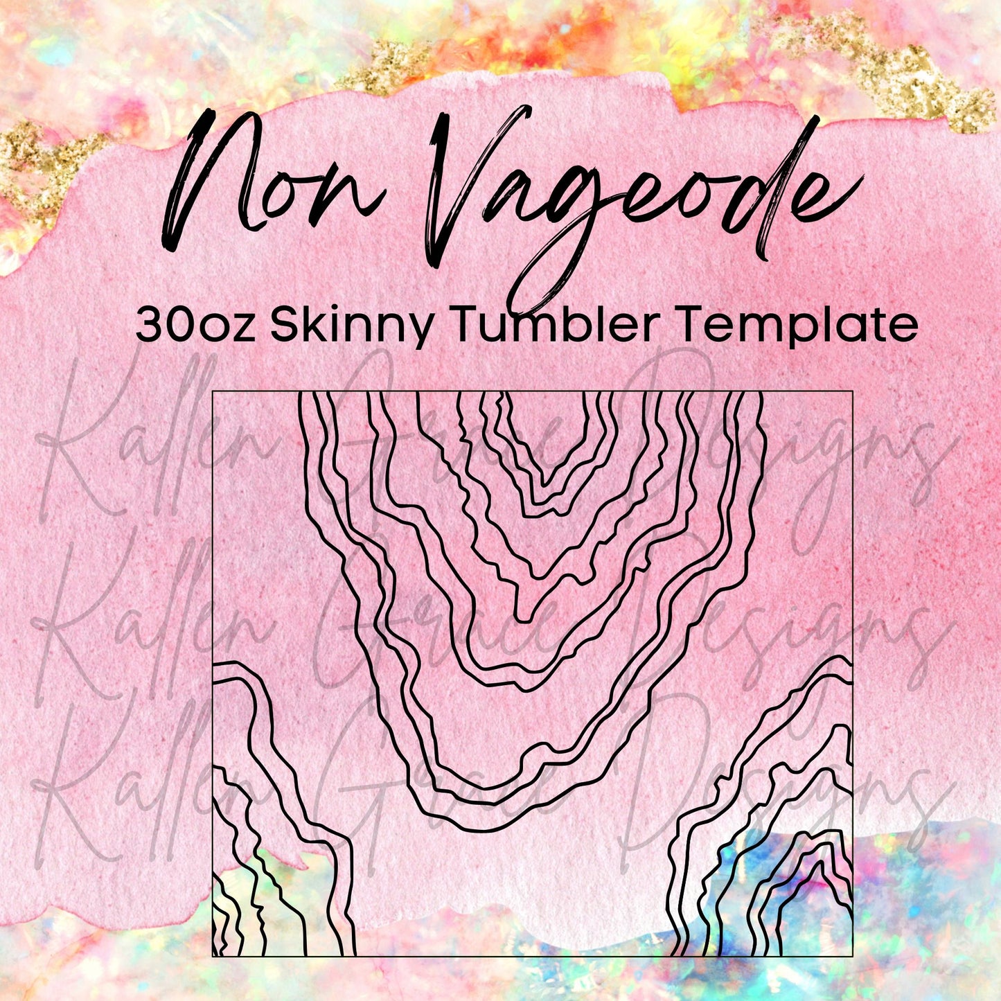 30oz Skinny Non Vageode Template