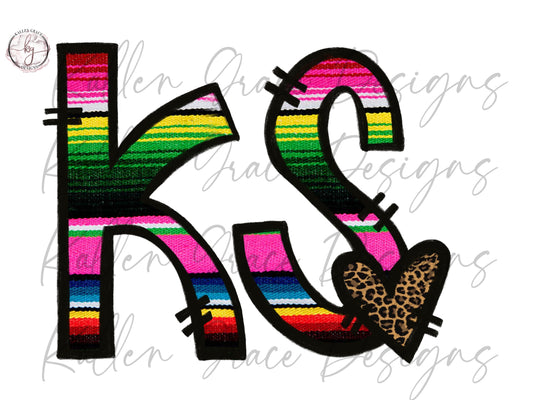 Serape KS Digital Download