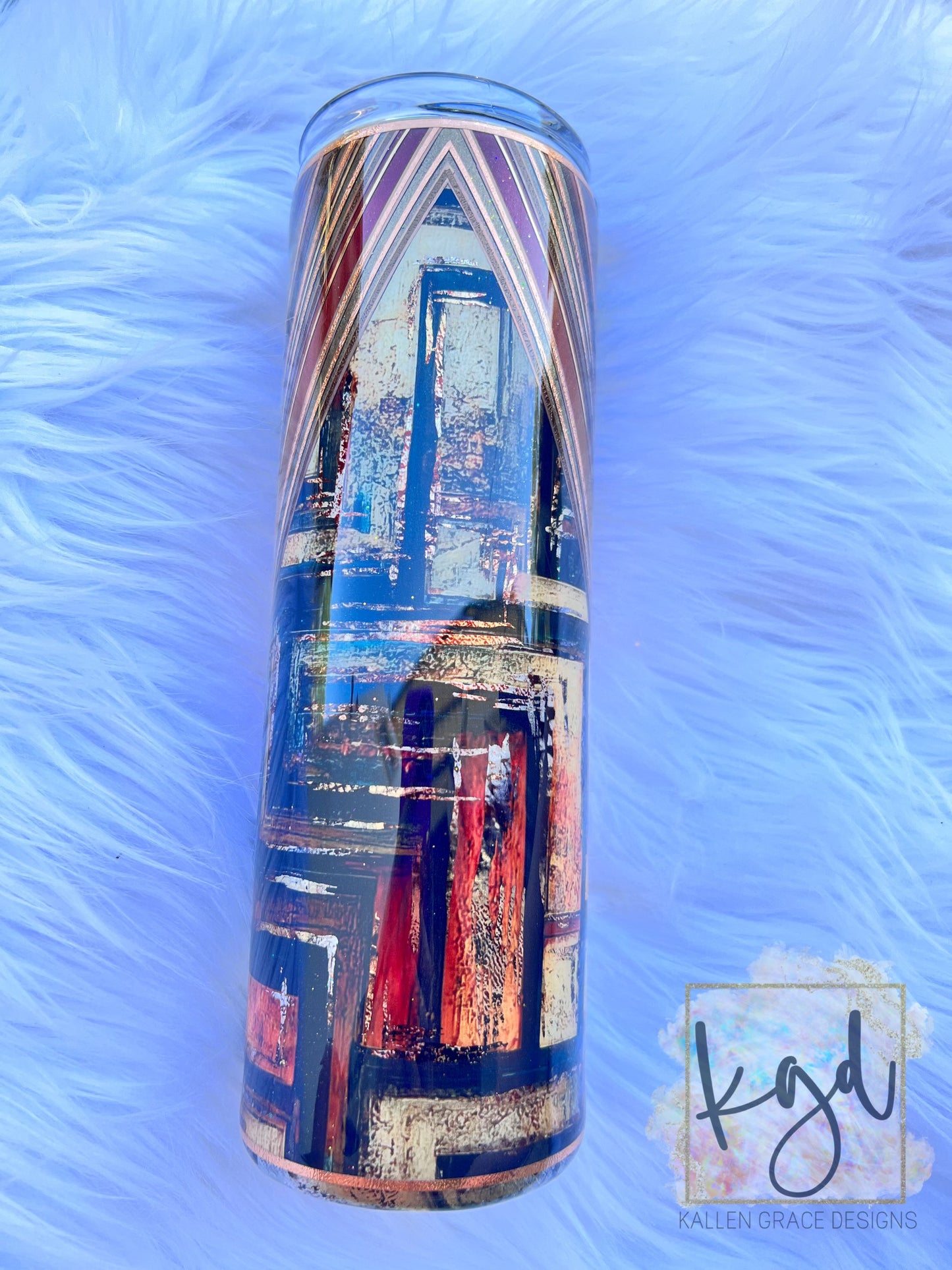 20oz Skinny GST Inspired / V Split Tumbler Template