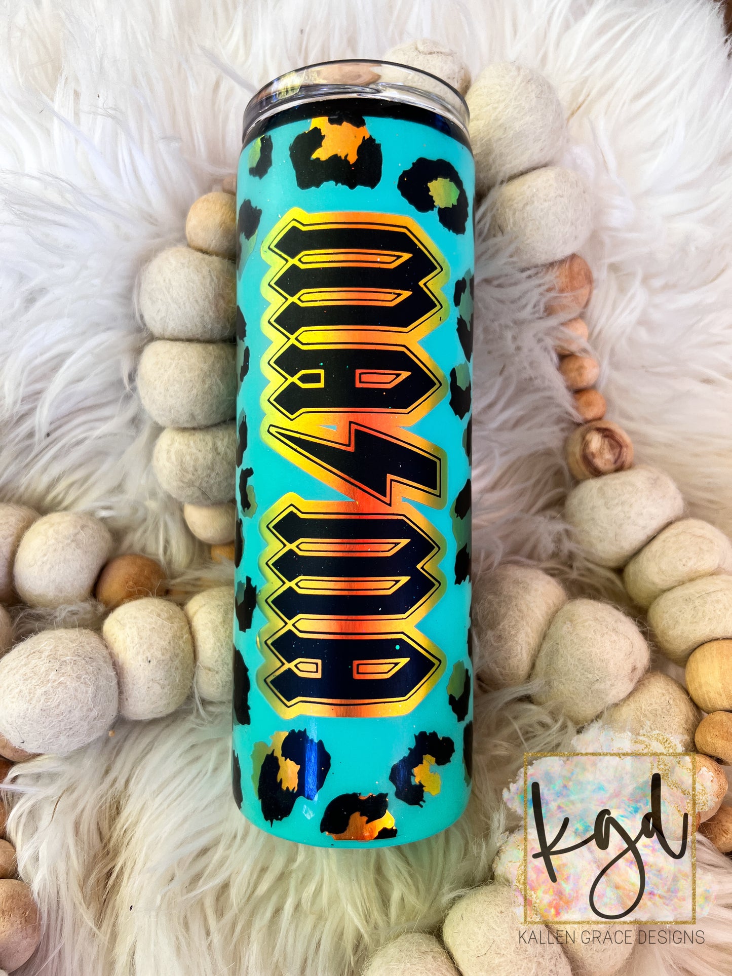 {MTO} Leopard Mama Tumbler