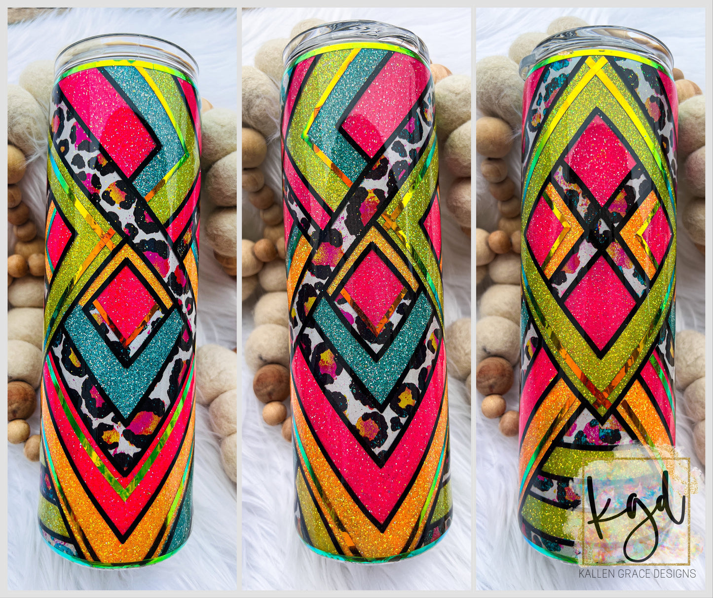 20oz Mandala Effect Tumbler Template