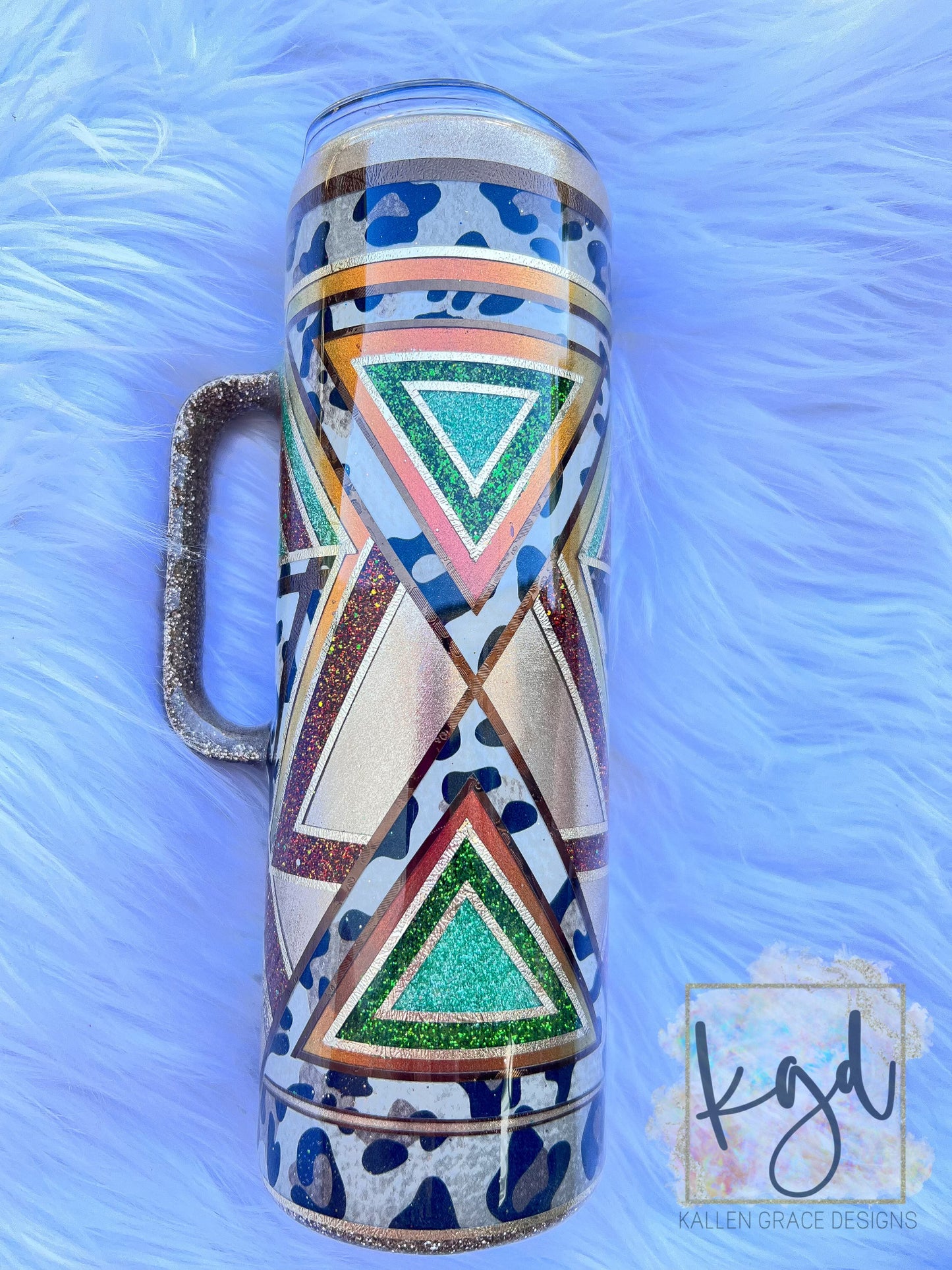 20oz Queen of Arrows Tumbler Template