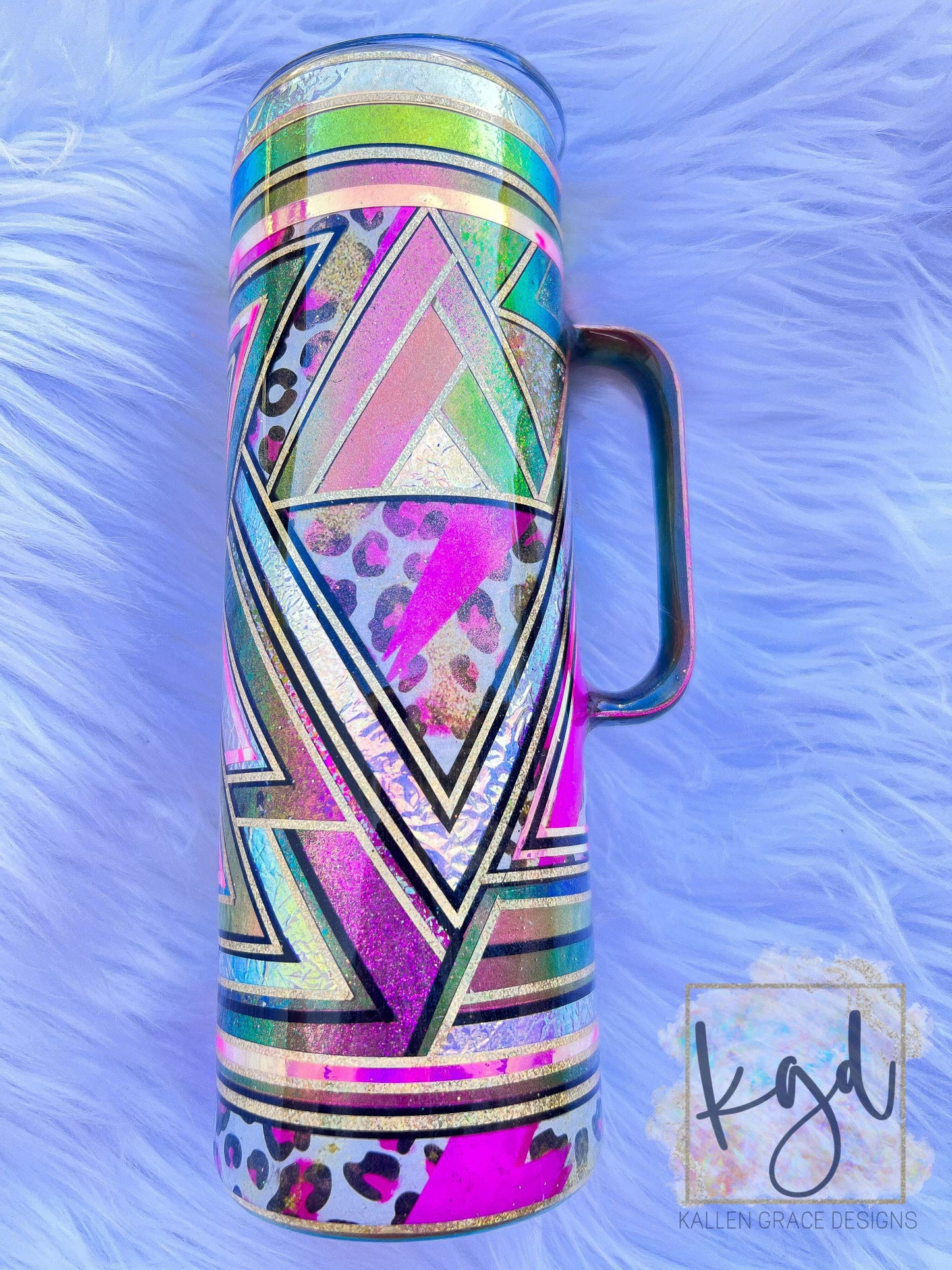 20oz Queen of Arrows Tumbler Template