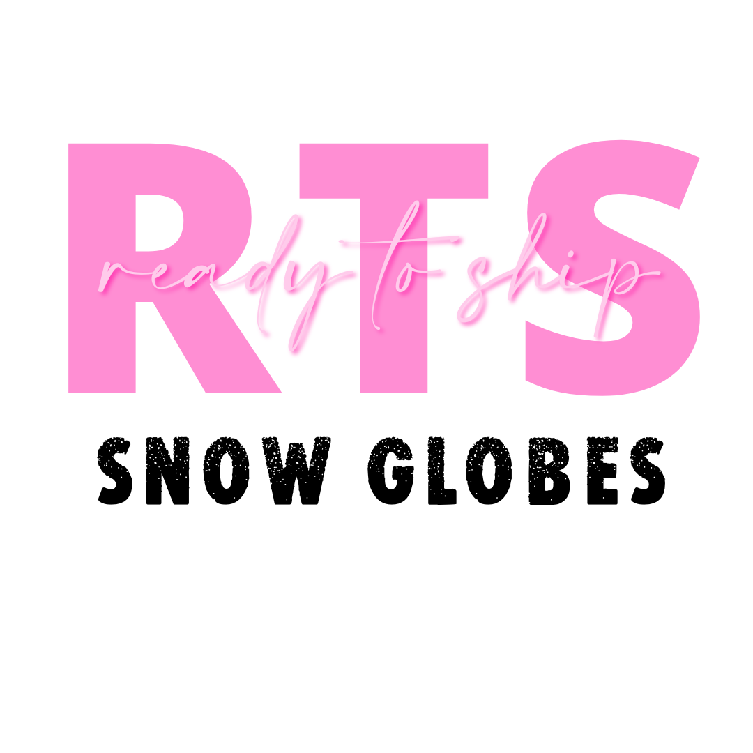 Ready To Ship Snow Globes