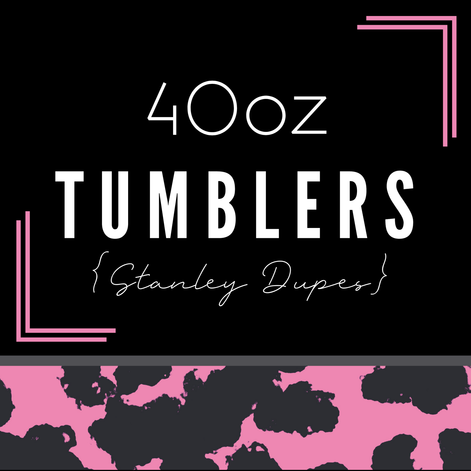 40oz KGD Handle Tumbler