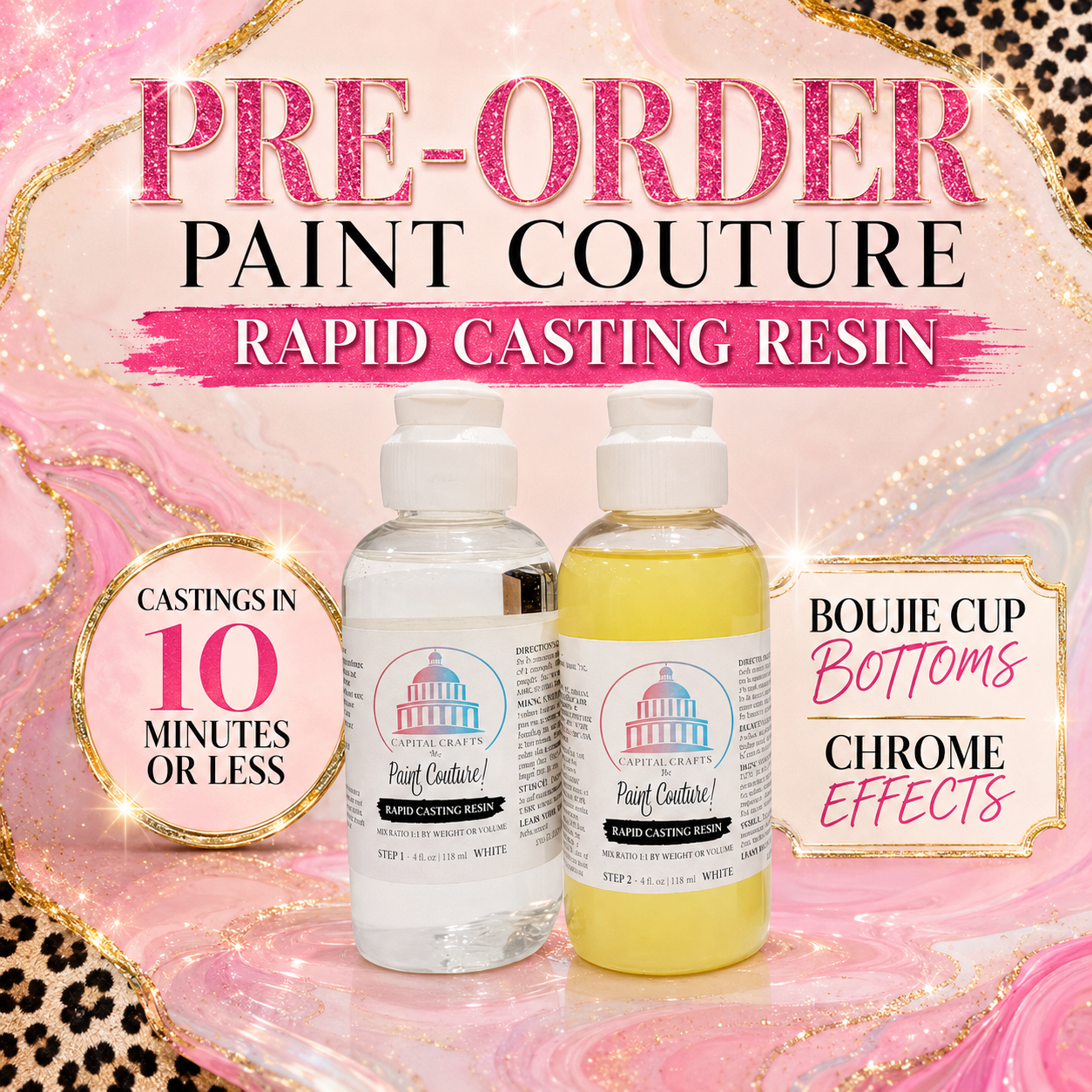 **Pre-Order** Rapid Castin Resin {CHOOSE SIZE & COLOR}