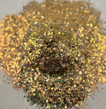 Pirates Treasure {Chunky Illusion Glitter}
